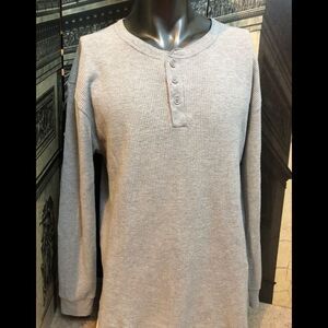 Grey long sleeve shirt by Fruit of the loom